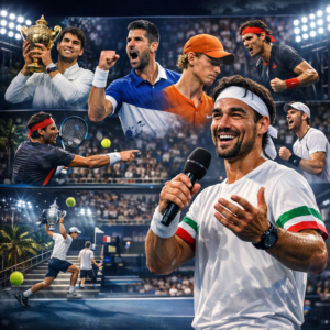 Nekadašnji italijanski teniser Fabio Fonjini, koji se prošlog leta povukao iz profesionalnog tenisa, govorio je o aktuelnim dešavanjima tokom posete Čelendžeru na Tenerifima.