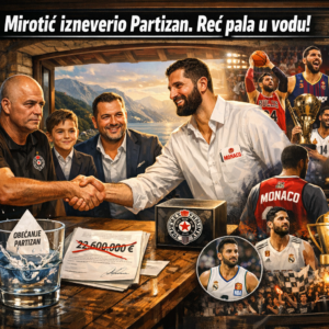 Mirotić izneverio Partizan. Reč pala u vodu!