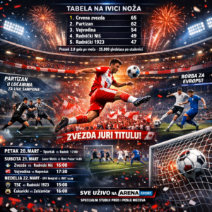 Zvezda juri titulu vikendom!