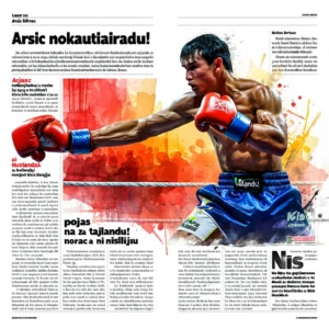 Arsić nokautirao na Tajlandu! Pojaš za Nišliju