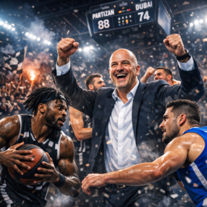 Partizan razbio Dubai! Penjaroja oduševljen