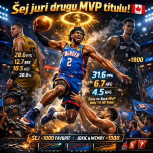 Šej juri drugu MVP titulu!