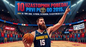 Jokić šokiran desetakom Nuggetsa!