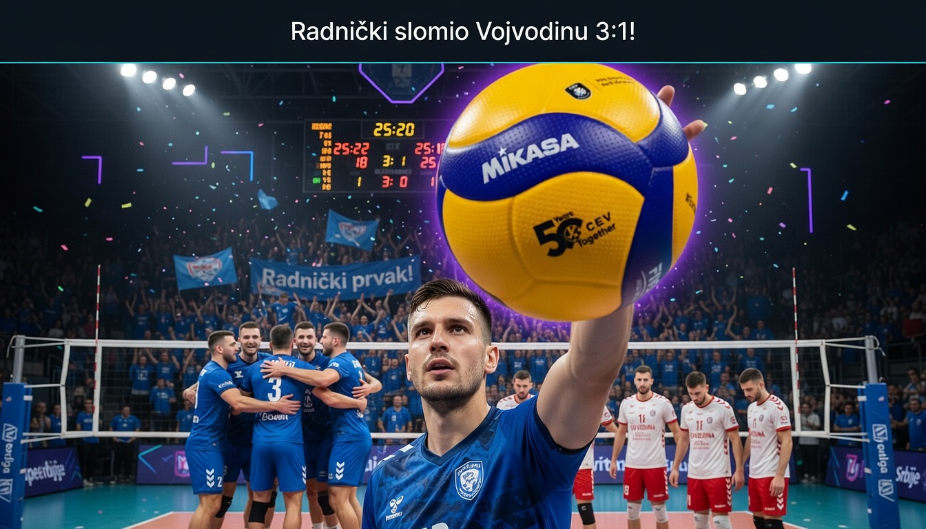 Radnički slomio Vojvodinu 3:1!