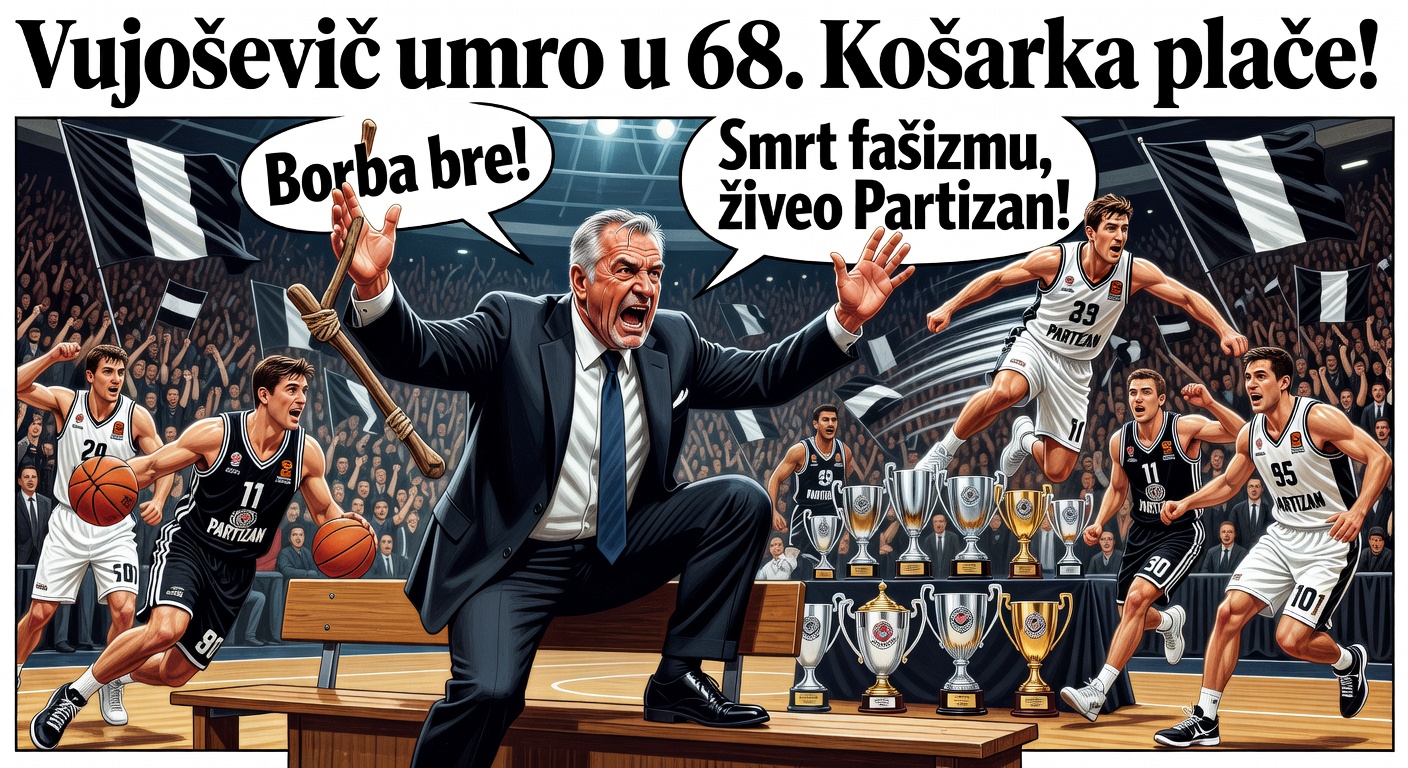 Vujošević umro u 68. Košarka plače!