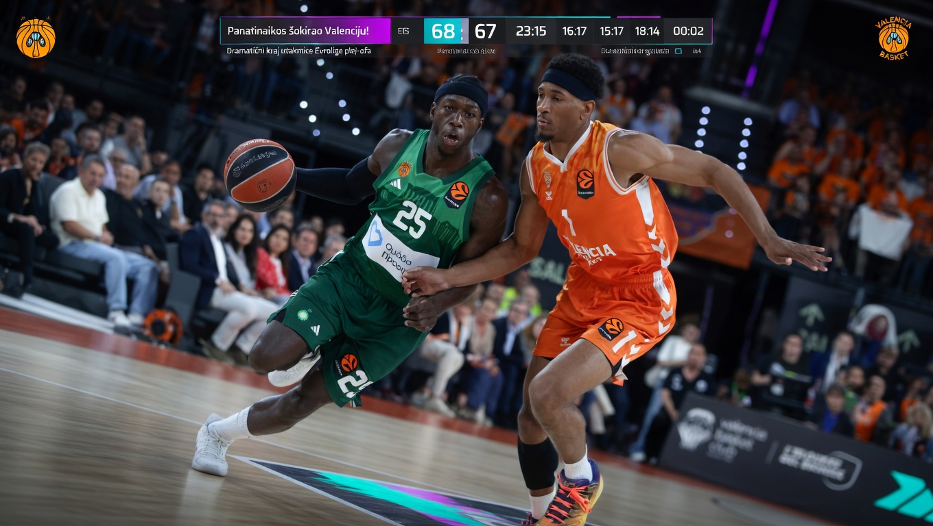 Panatinaikos šokirao Valenciju! Nana spasao pobedu