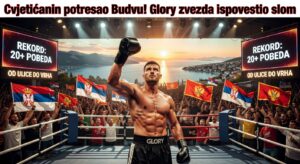 Cvjetićanin potresao Budvu! Glory zvezda ispovestio slom