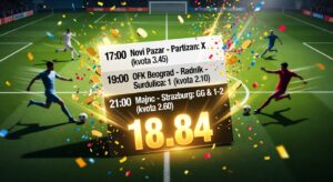 ZA danas svo vam izdvojili tri predloga koji daju odličnu ukupnu kvotu.