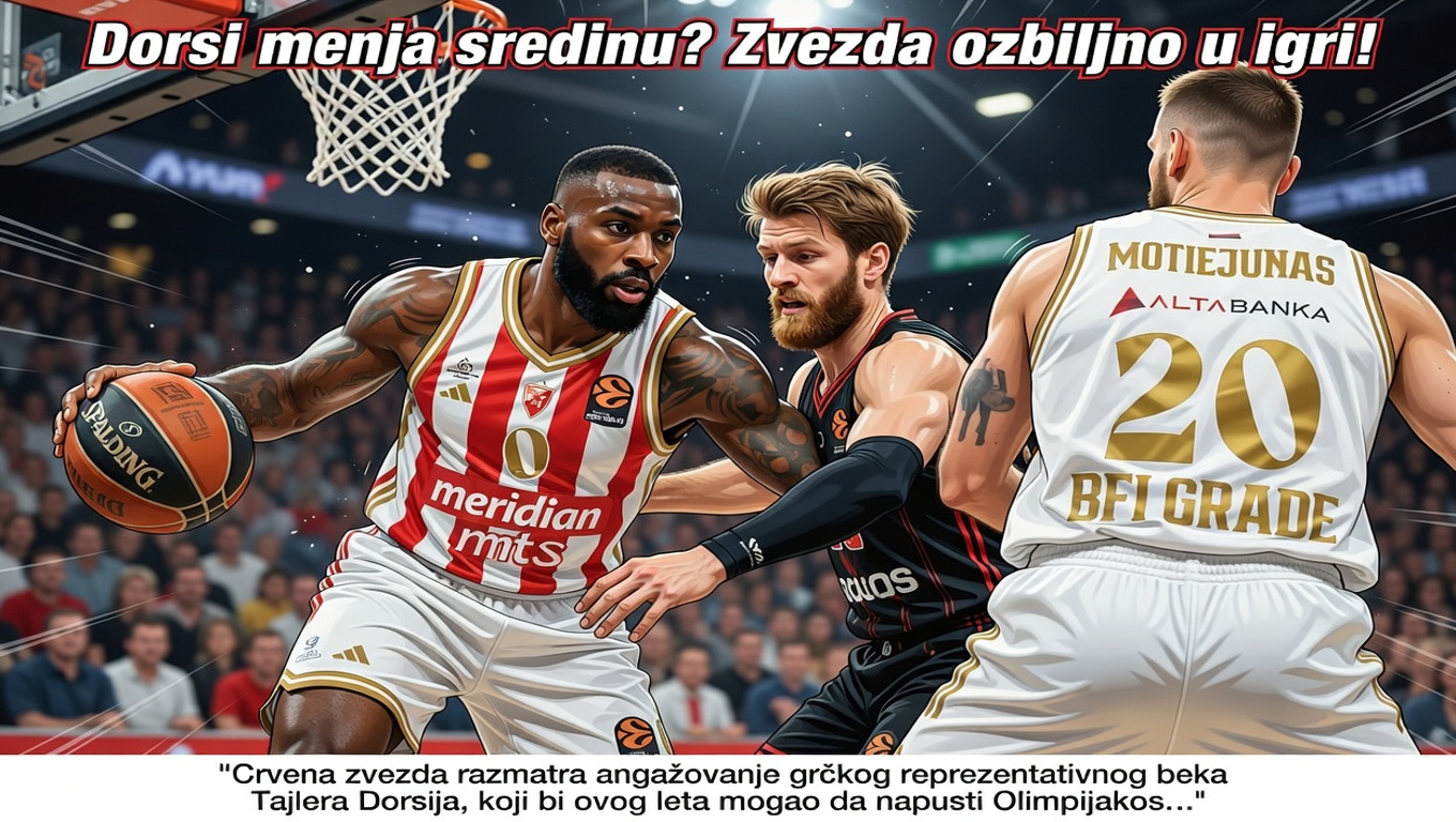 Dorsi menja sredinu? Zvezda ozbiljno u igri!