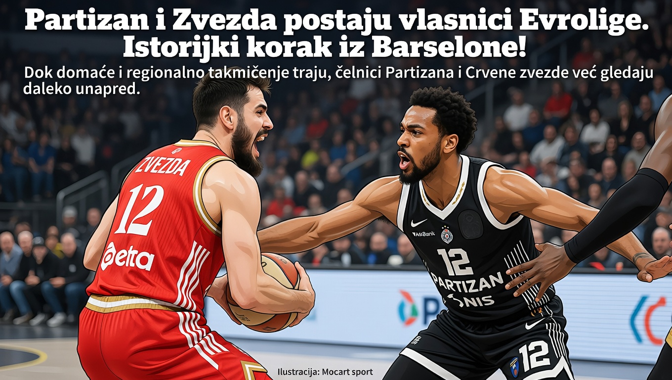 Partizan i Zvezda postaju vlasnici Evrolige. Istorijski korak iz Barselone!
