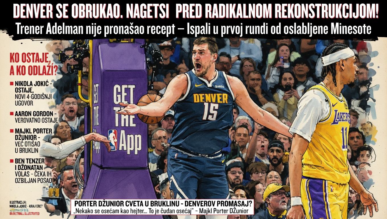 Denver se obrukao. Nagetsi pred radikalnom rekonstrukcijom!