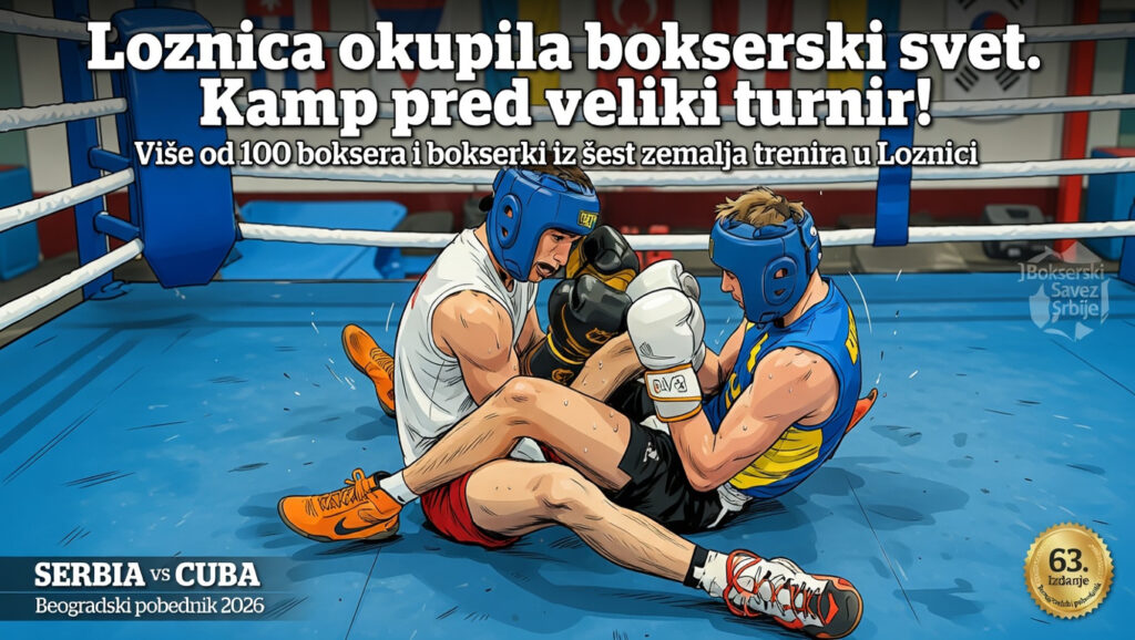 Loznica okupila bokserski svet. Kamp pred veliki turnir!