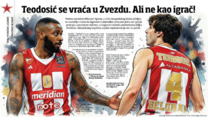 Teodosić se vraća u Zvezdu. Ali ne kao igrač!