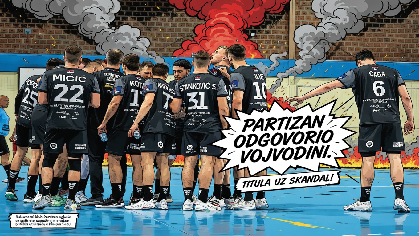 Partizan odgovorio Vojvodini. Titula uz skandal!