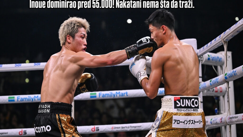Inoue dominirao pred 55.000! Nakatani nema šta da traži.