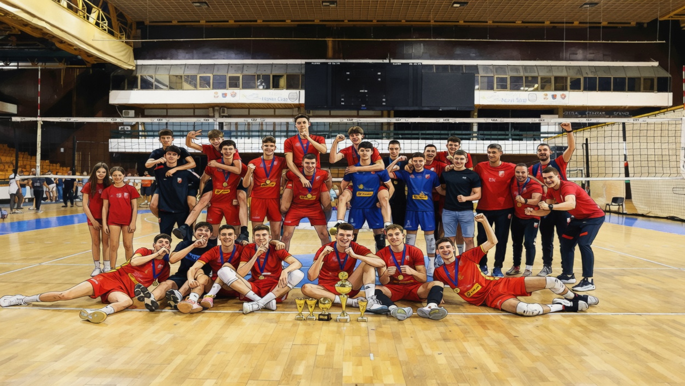 Vojvodina je šampion! Juniori iz Novog Sada odbranili tron