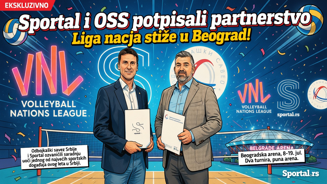 Sportal i OSS potpisali partnerstvo. Liga nacija stiže u Beograd!