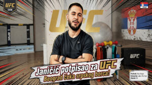 Janičić potpisao za UFC. Beograd čeka srpskog borca!
