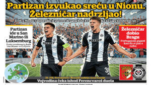 Partizan izvukao sreću u Nionu. Železničar nadrljao!
