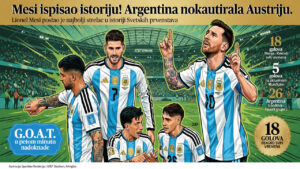 Mesi ispisao istoriju! Argentina nokautirala Austriju.