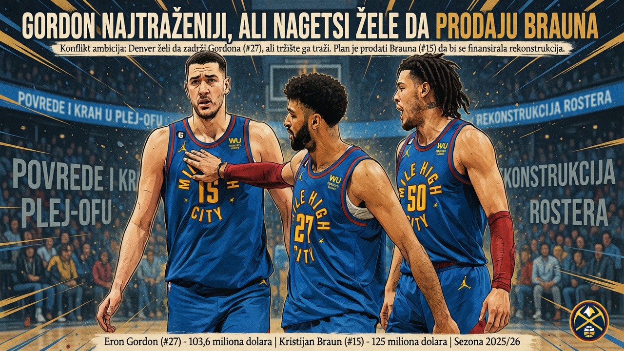 Gordon najtraženiji, ali Nagetsi žele da prodaju Brauna