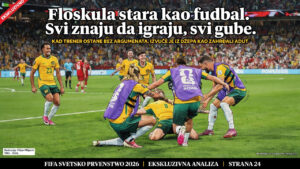 Floskula stara kao fudbal. Svi znaju da igraju, svi gube.