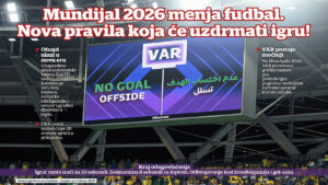 Mundijal 2026 menja fudbal. Nova pravila koja će uzdrmati igru!