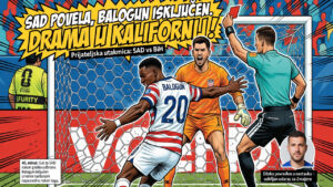 SAD povela, Balogun isključen. Drama u Kaliforniji!