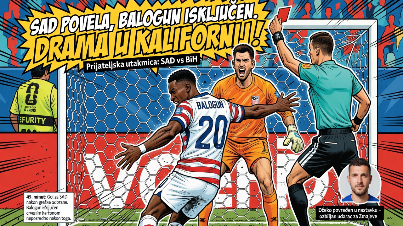 SAD povela, Balogun isključen. Drama u Kaliforniji!